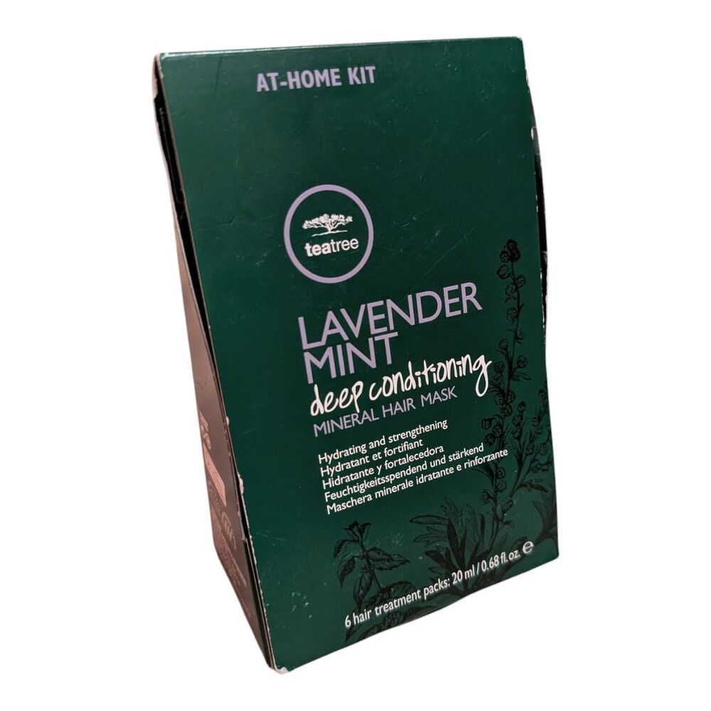 Paul Mitchell Tea Tree Lavender Mint Deep Conditioning Mineral Hair Mask X6 Kit